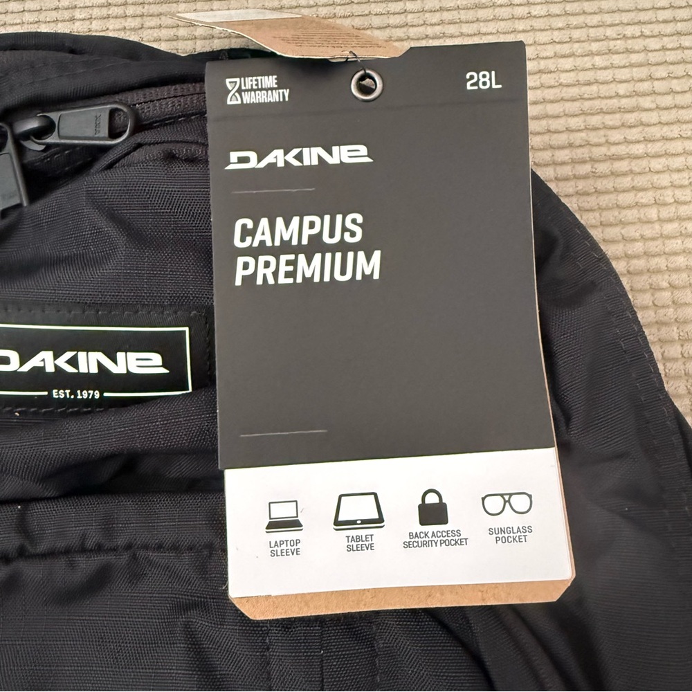 Dakine Campus Premium Backpack 28L - Picture 2 of 9